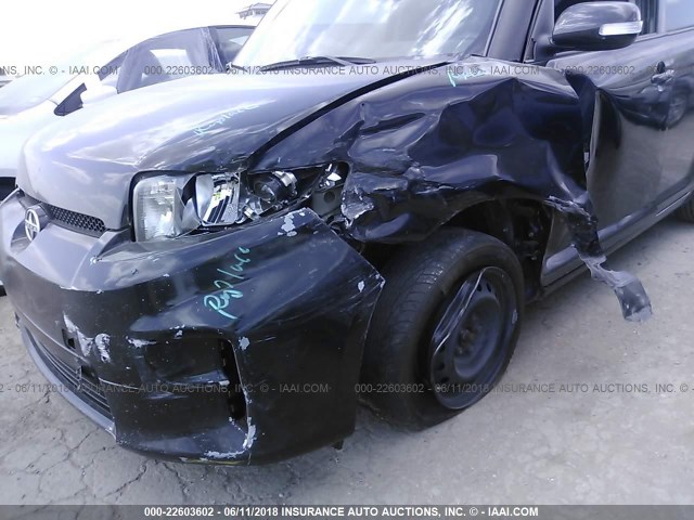 JTLZE4FE0EJ065620 - 2014 TOYOTA SCION XB შავი ფოტო 6