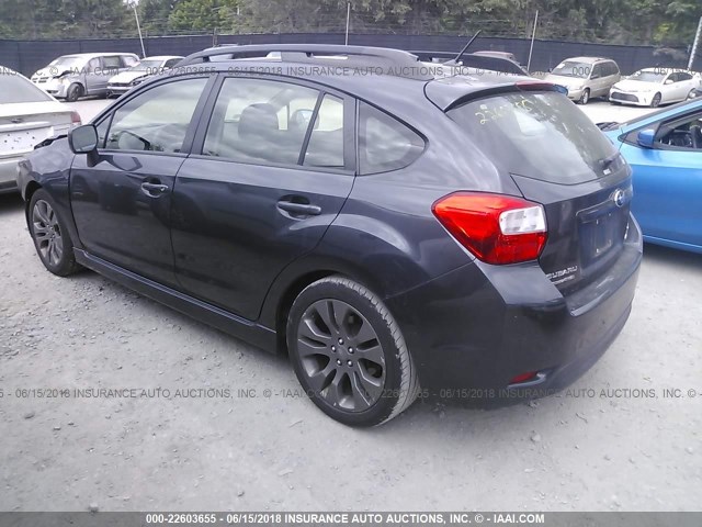 JF1GPAL65CH234081 - 2012 SUBARU IMPREZA SPORT PREMIUM GRAY photo 3