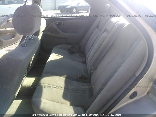 4T1BG22K5WU192740 - 1998 TOYOTA CAMRY CE/LE/XLE TAN photo 8