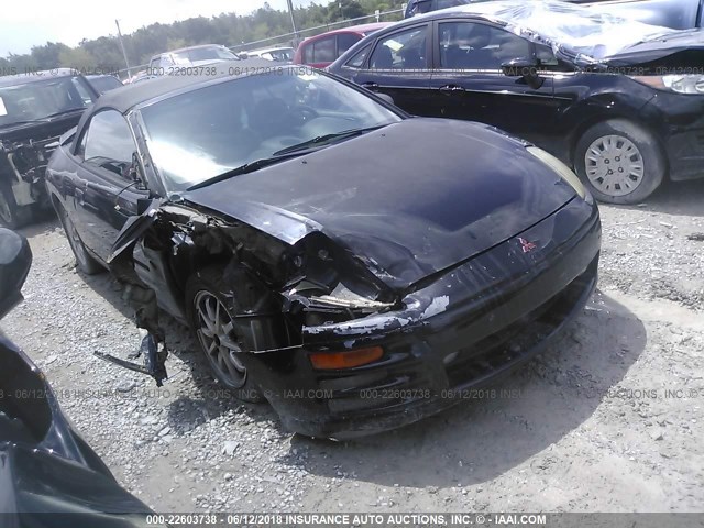 4A3AE45GX1E193908 - 2001 MITSUBISHI ECLIPSE SPYDER GS 黑色 照片 1