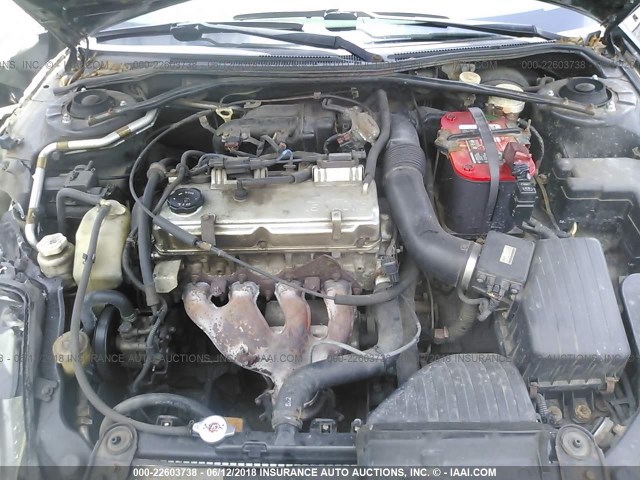 4A3AE45GX1E193908 - 2001 MITSUBISHI ECLIPSE SPYDER GS 黑色 照片 10