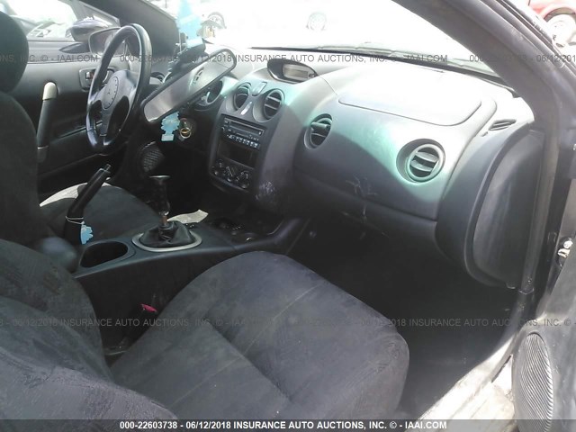 4A3AE45GX1E193908 - 2001 MITSUBISHI ECLIPSE SPYDER GS 黑色 照片 5