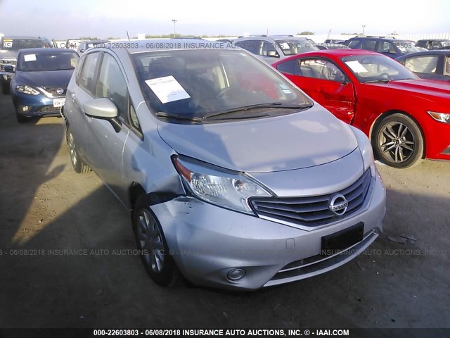 3N1CE2CP6GL408988 - 2016 NISSAN VERSA NOTE S/S PLUS/SV/SL/SR SILVER photo 1
