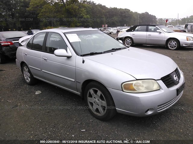 3N1CB51A05L552929 - 2005 NISSAN SENTRA 1.8S SILVER photo 1