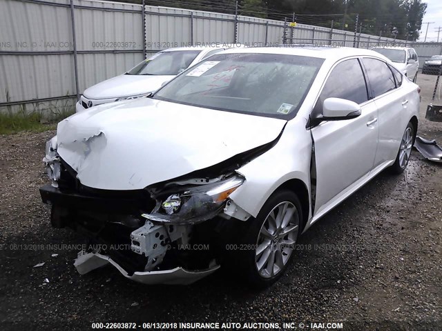 4T1BK1EB9DU008093 - 2013 TOYOTA AVALON PREMIUM/TOURING/LIMITED WHITE photo 2