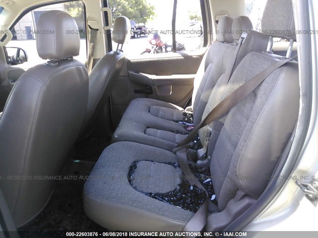 1FMZU62K14ZA22454 - 2004 FORD EXPLORER XLS/XLS SPORT GOLD photo 8