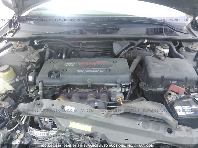 4T1BE32K05U969299 - 2005 TOYOTA CAMRY LE/XLE/SE ნაცრისფერი ფოტო 10
