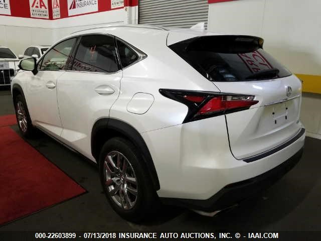 JTJYARBZ6G2036982 - 2016 LEXUS NX 200T/BASE/F SPORT WHITE photo 3