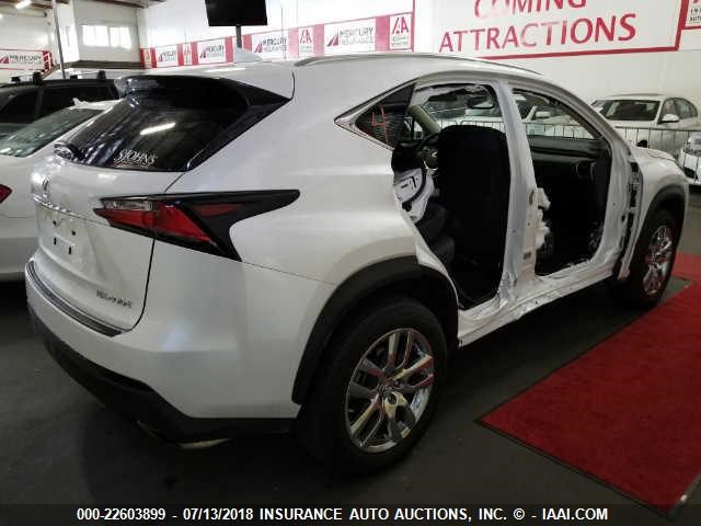 JTJYARBZ6G2036982 - 2016 LEXUS NX 200T/BASE/F SPORT WHITE photo 4