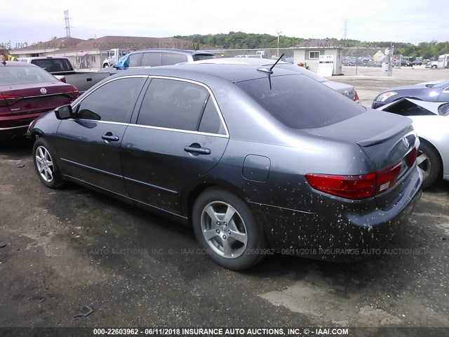 JHMCN36445C010562 - 2005 HONDA ACCORD HYBRID GRAY photo 3