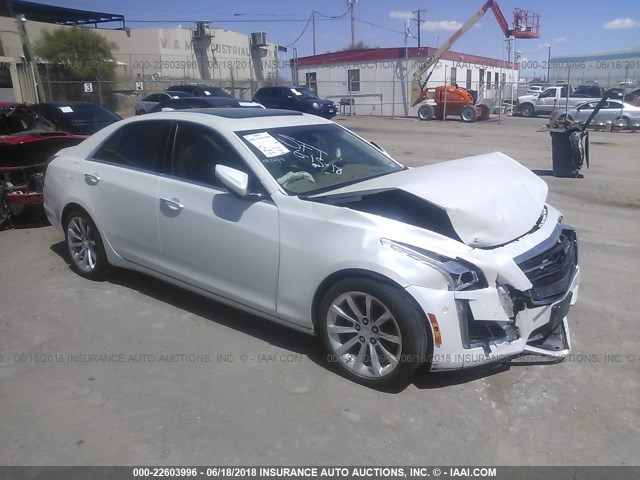 1G6AT5SS2G0141365 - 2016 CADILLAC CTS PREMIUM COLLECTION WHITE photo 1