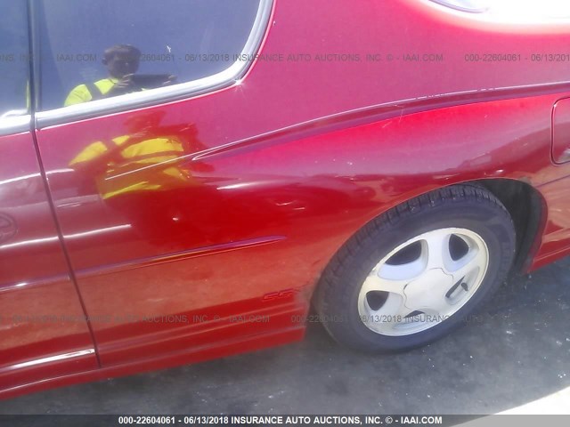 2G1WX12K149239037 - 2004 CHEVROLET MONTE CARLO SS წითელი ფოტო 6