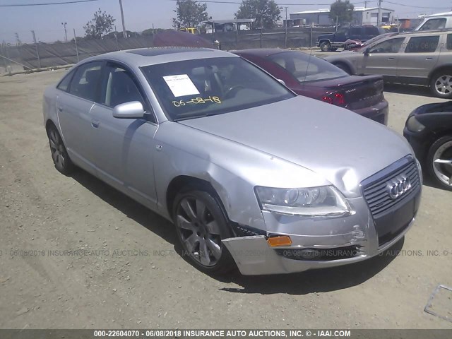 WAUDH74F87N137621 - 2007 AUDI A6 3.2 QUATTRO SILVER photo 1