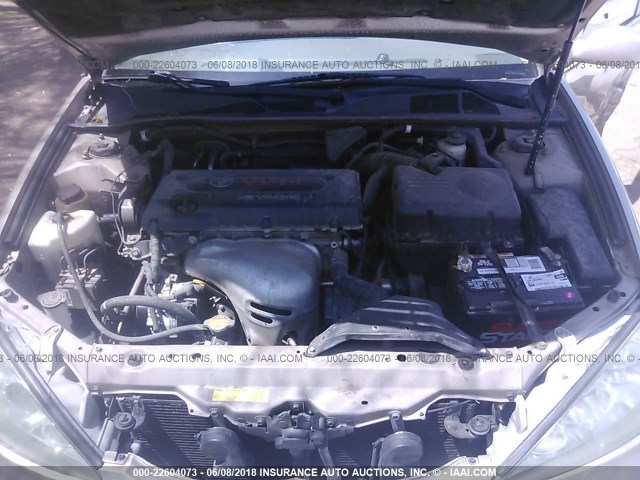 4T1BE32KX6U122887 - 2006 TOYOTA CAMRY LE/XLE/SE ოქროსფერი ფოტო 10