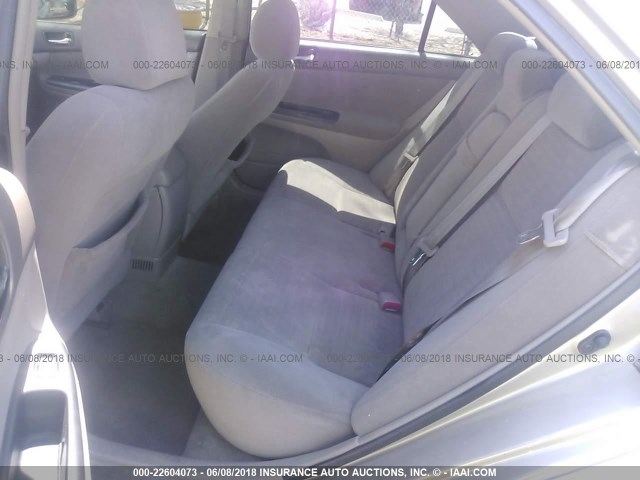 4T1BE32KX6U122887 - 2006 TOYOTA CAMRY LE/XLE/SE ოქროსფერი ფოტო 8