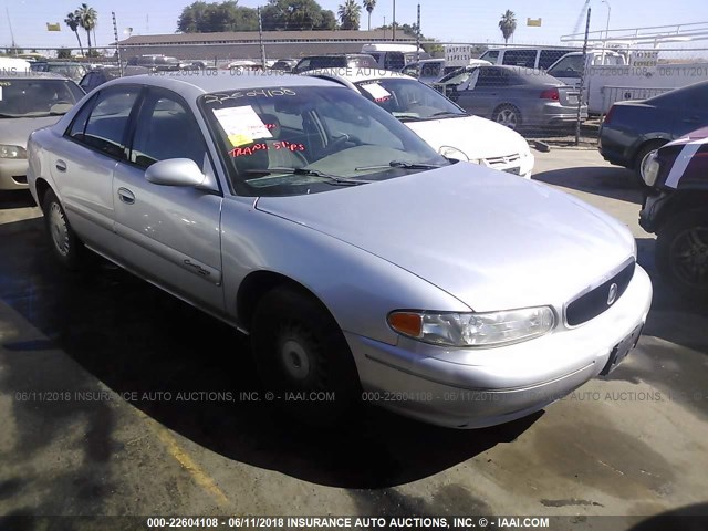 2G4WS52J111170473 - 2001 BUICK CENTURY CUSTOM SILVER photo 1