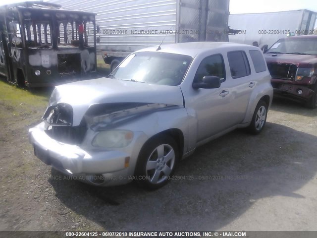 3GNDA13D77S574835 - 2007 CHEVROLET HHR LS SILVER photo 2