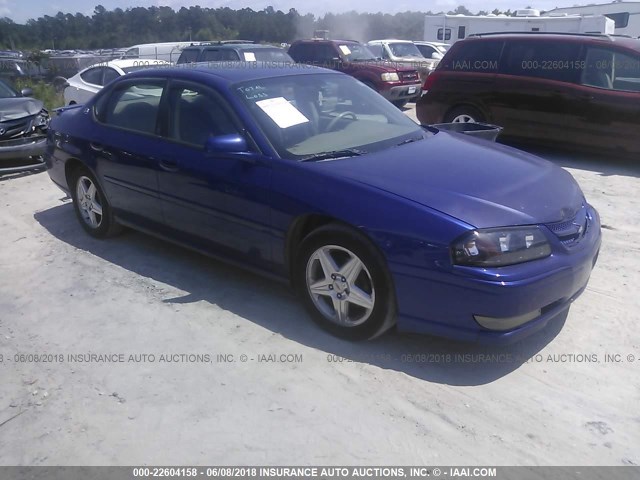 2G1WP551659157994 - 2005 CHEVROLET IMPALA SS BLUE photo 1