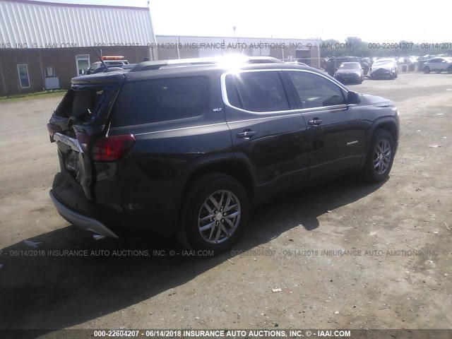 1GKKNMLS1HZ295958 - 2017 GMC ACADIA SLT-1 GRAY photo 4