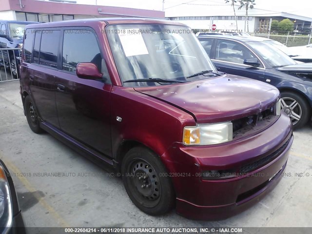 JTLKT324464068454 - 2006 TOYOTA SCION XB მუქწითელი ფოტო 1