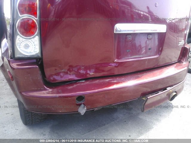 JTLKT324464068454 - 2006 TOYOTA SCION XB მუქწითელი ფოტო 6