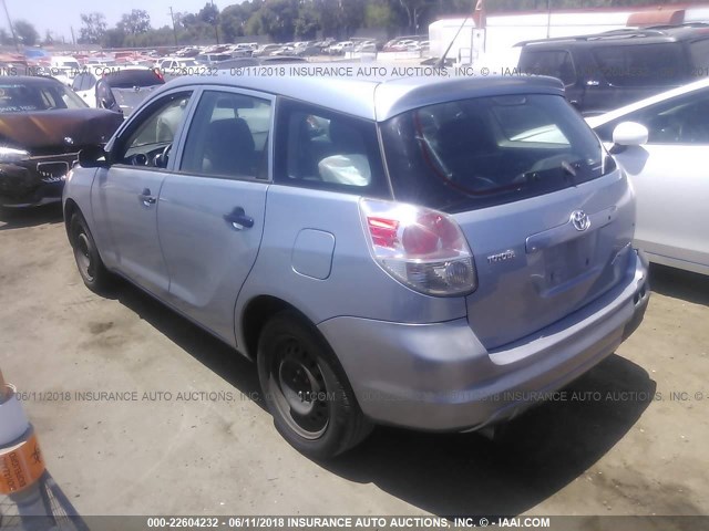 2T1KR32E97C674012 - 2007 TOYOTA COROLLA MATRIX XR Light Blue photo 3