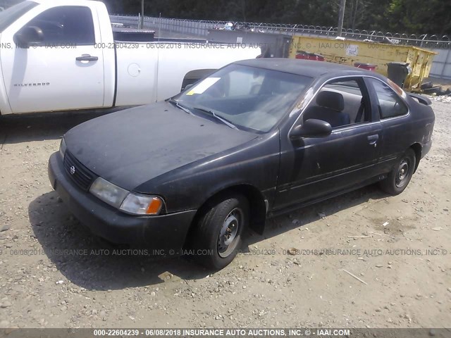 1N4AB42D2VC503546 - 1997 NISSAN 200SX SE BLACK photo 2