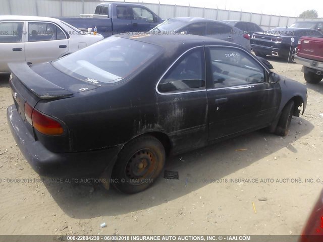 1N4AB42D2VC503546 - 1997 NISSAN 200SX SE BLACK photo 4