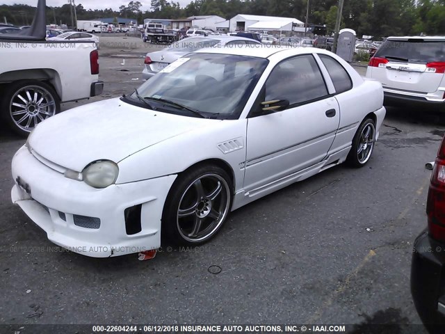 1B3ES42C9TD636378 - 1996 DODGE NEON HIGHLINE WHITE photo 2