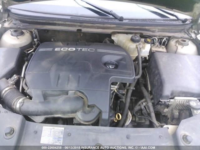 1G1ZH57B494225475 - 2009 CHEVROLET MALIBU 1LT 米色 照片 10