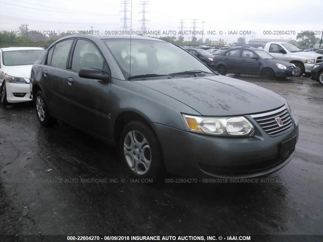 1G8AJ52FX5Z164661 - 2005 SATURN ION LEVEL 2 GRAY photo 1