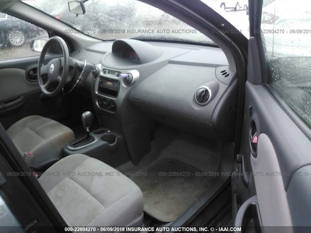 1G8AJ52FX5Z164661 - 2005 SATURN ION LEVEL 2 GRAY photo 5
