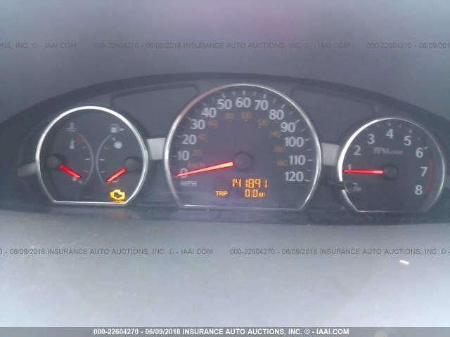 1G8AJ52FX5Z164661 - 2005 SATURN ION LEVEL 2 GRAY photo 7