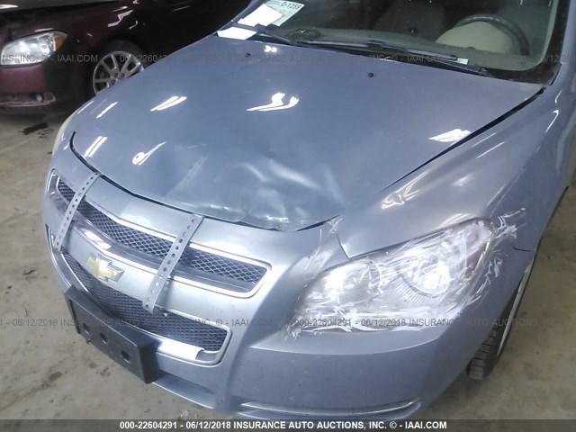 1G1ZG57NX84187326 - 2008 CHEVROLET MALIBU LS Açıq mavi foto 6