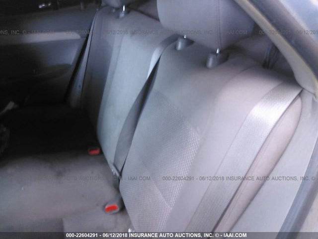 1G1ZG57NX84187326 - 2008 CHEVROLET MALIBU LS Açıq mavi foto 8