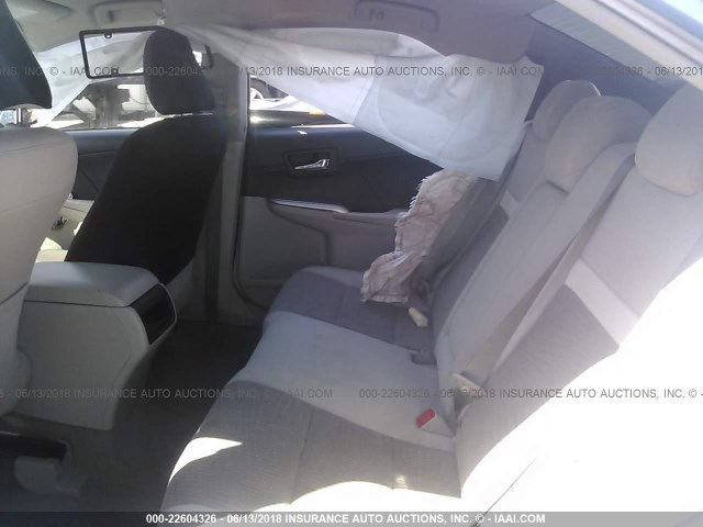 4T1BD1FK1DU074887 - 2013 TOYOTA CAMRY HYBRID/LE/XLE 浅蓝色 照片 8