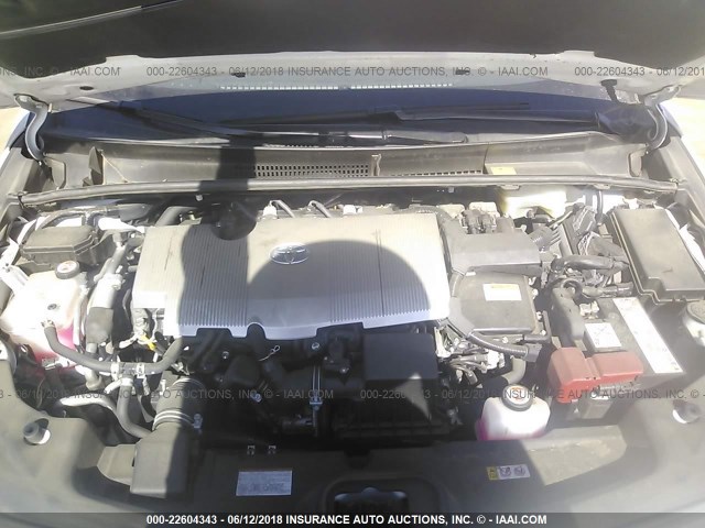 JTDKARFP2H3006407 - 2017 TOYOTA PRIUS PRIME  灰色 照片 10