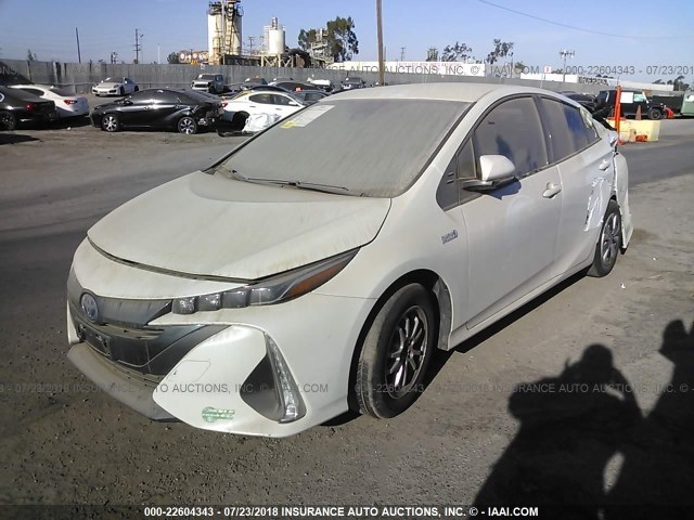 JTDKARFP2H3006407 - 2017 TOYOTA PRIUS PRIME  灰色 照片 2