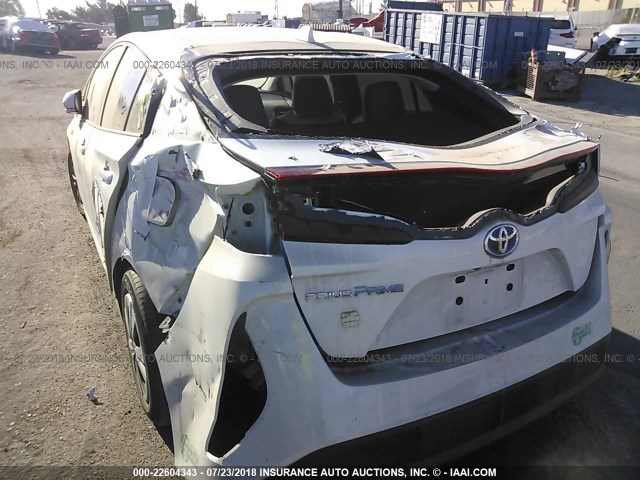 JTDKARFP2H3006407 - 2017 TOYOTA PRIUS PRIME  灰色 照片 6