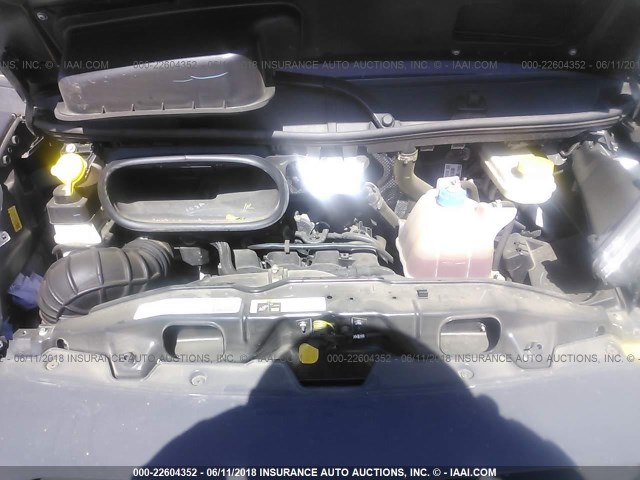 3C6TRVDG0HE549201 - 2017 RAM PROMASTER 2500 2500 HIGH GRAY photo 10