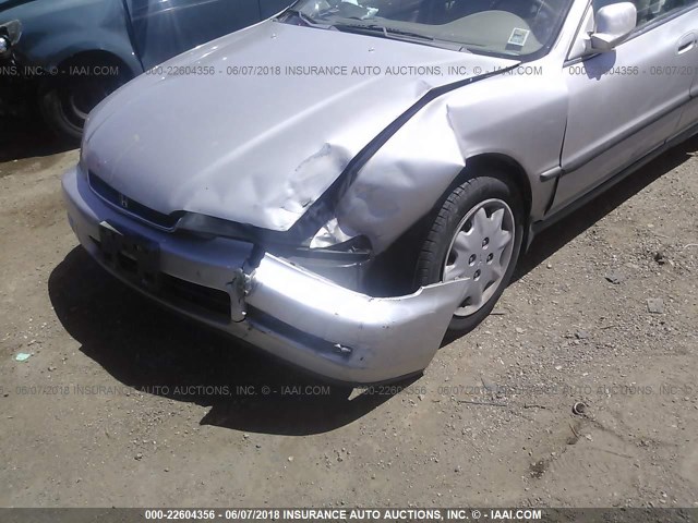 1HGCD5639VA020976 - 1997 HONDA ACCORD LX/EX SILVER photo 6