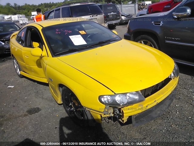 6G2VX12G54L257992 - 2004 PONTIAC GTO YELLOW photo 1