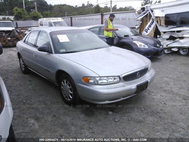 2G4WS52J2Y1355979 - 2000 BUICK CENTURY CUSTOM GRAY photo 1