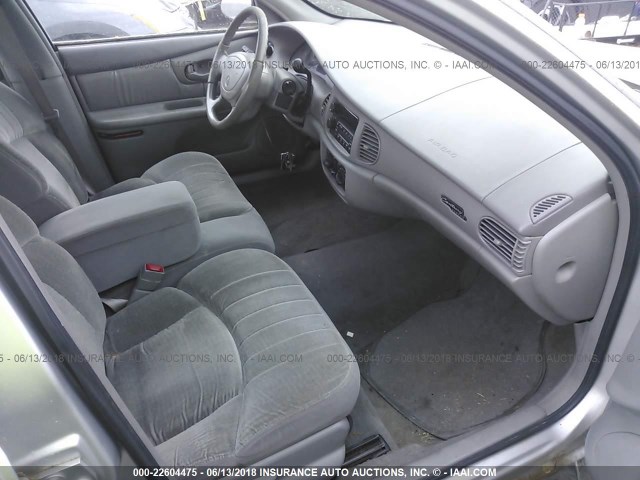 2G4WS52J2Y1355979 - 2000 BUICK CENTURY CUSTOM GRAY photo 5