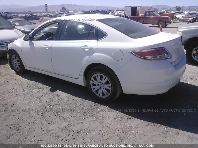 1YVHP81A195M29260 - 2009 MAZDA 6 I WHITE photo 3