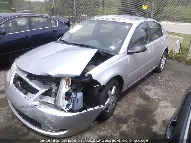 1G8AL55F76Z172014 - 2006 SATURN ION LEVEL 3 SILVER photo 2