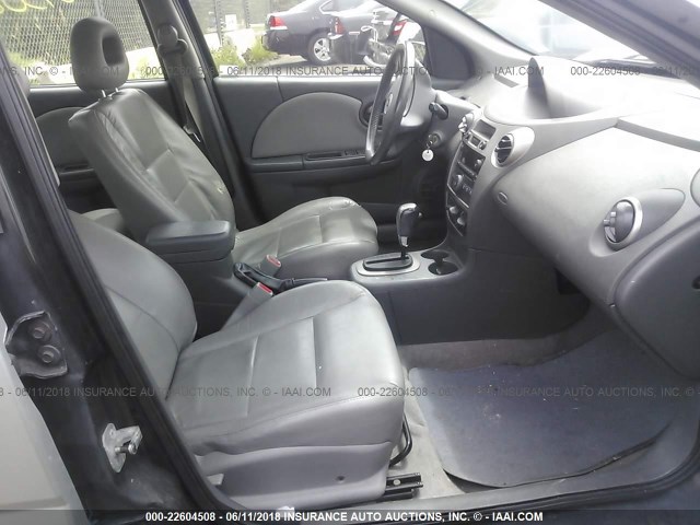 1G8AL55F76Z172014 - 2006 SATURN ION LEVEL 3 SILVER photo 5