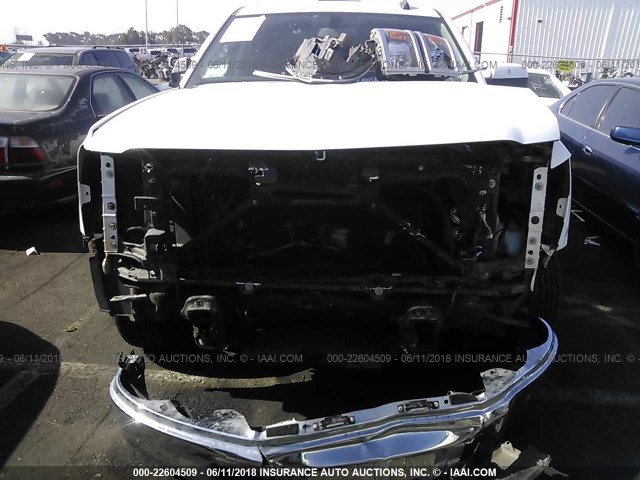 1GCRCREH5FZ433884 - 2015 CHEVROLET SILVERADO C1500 LT WHITE photo 6