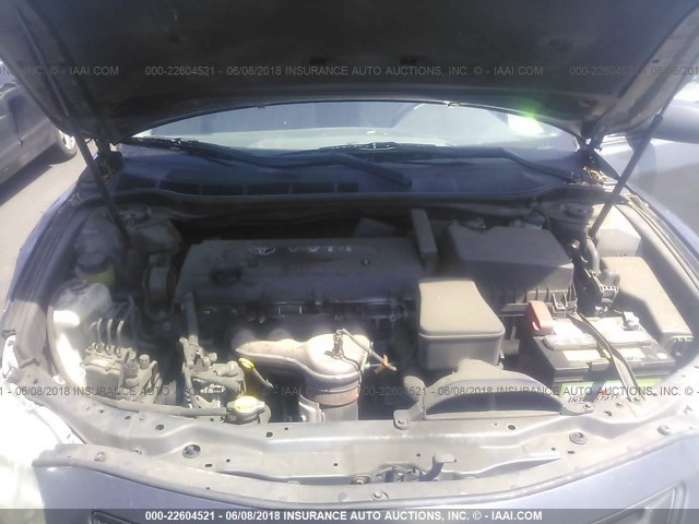 4T4BE46K08R034794 - 2008 TOYOTA CAMRY CE/LE/XLE/SE GRAY photo 10