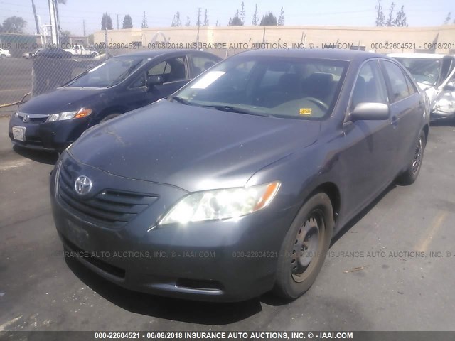 4T4BE46K08R034794 - 2008 TOYOTA CAMRY CE/LE/XLE/SE GRAY photo 2